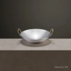 Titanium alloy non-stick wok, cast iron wok, multi-functional household wok, 18cm details Picture